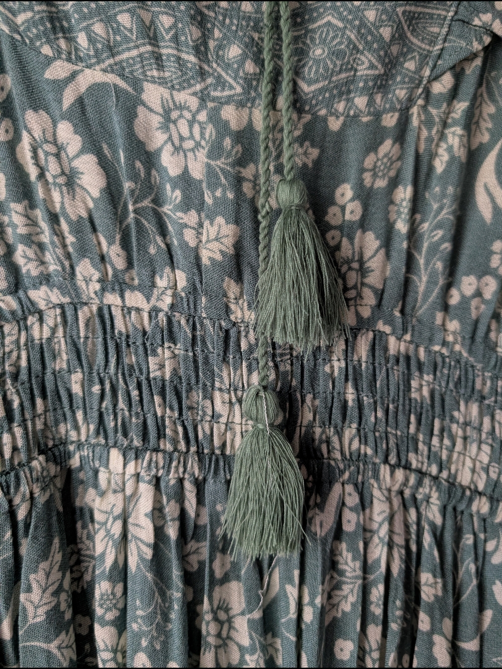 Umgee Floral Maxi Dress - Picture 11 of 16
